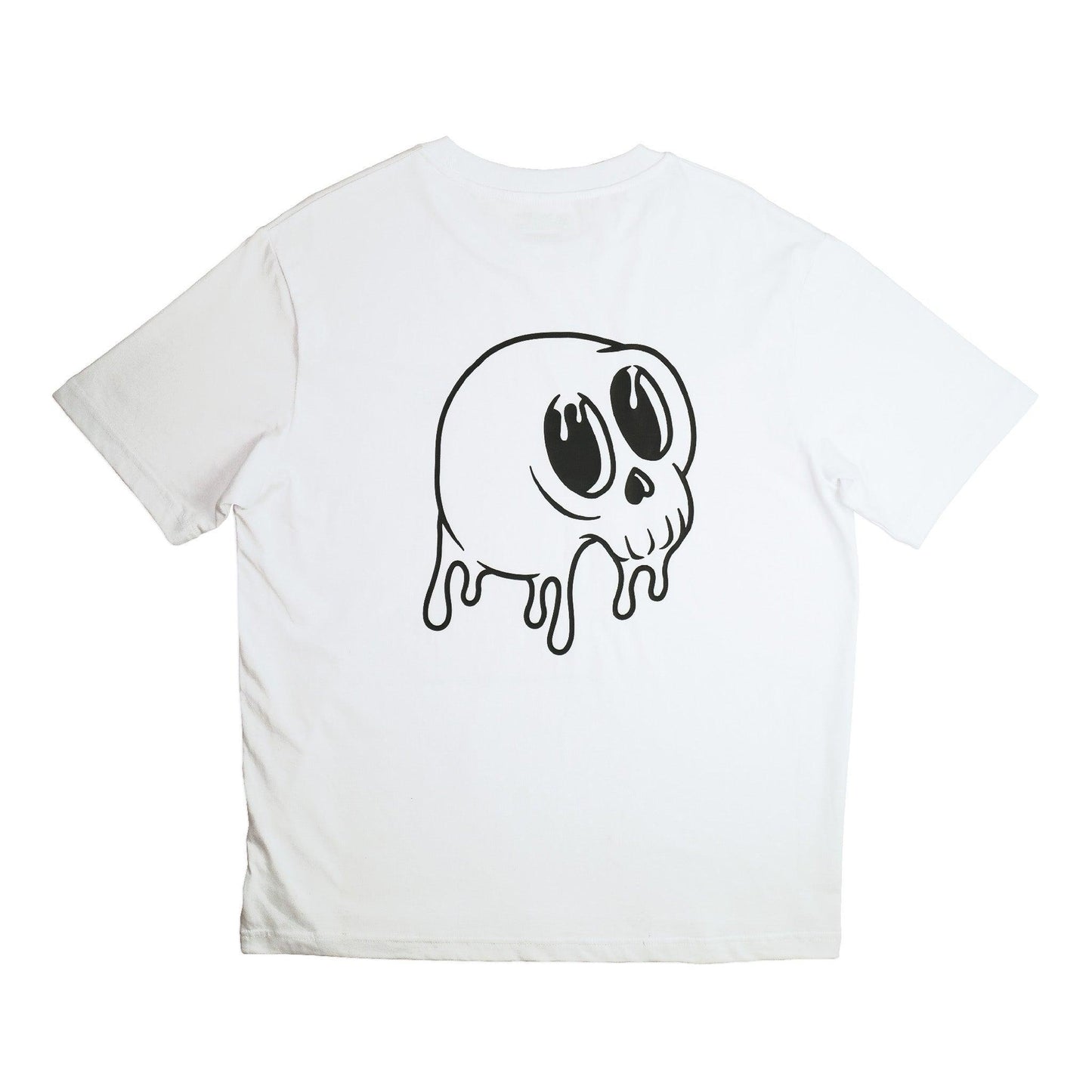 Drippy Skull Tee - Creepy Creams Apparel