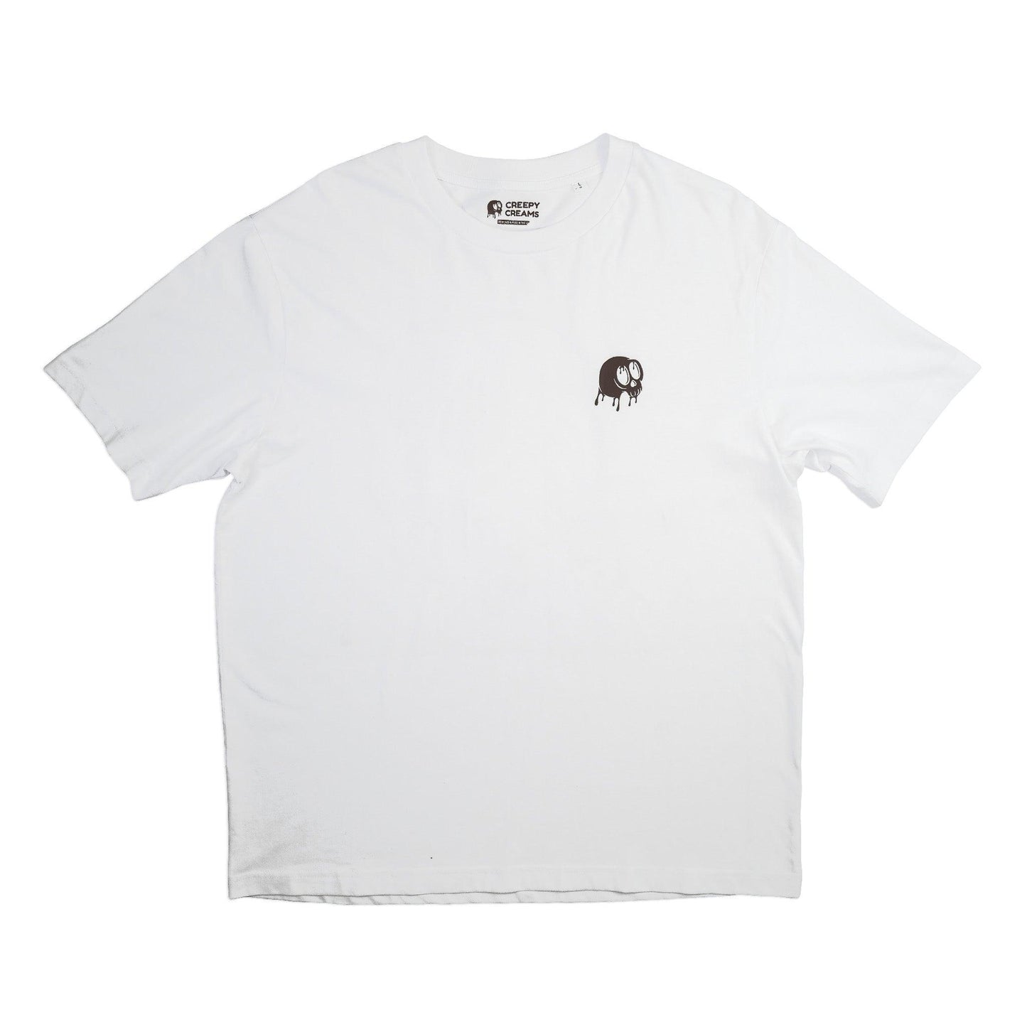 Drippy Skull Tee - Creepy Creams Apparel